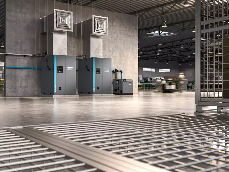 ZR & ZT (VSD) oil-free screw compressor